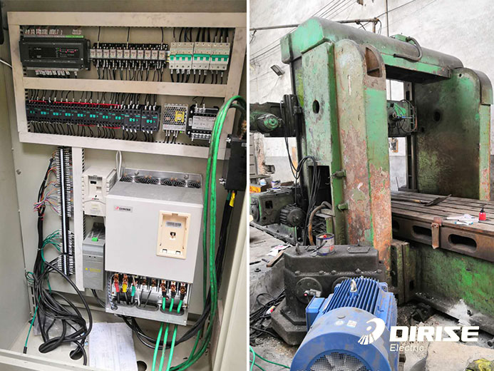 變頻器應(yīng)用在龍門(mén)刨床上的案例-德瑞斯變頻器廠(chǎng)家